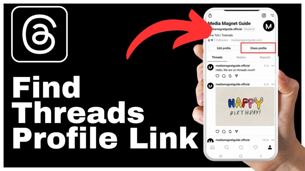 How To Find Threads Profile Link