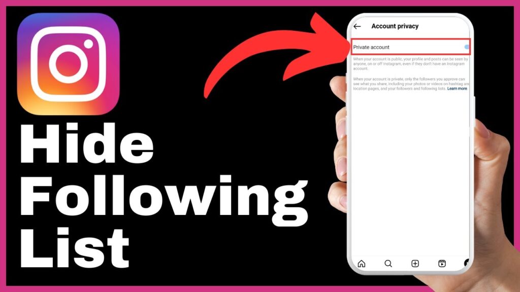 How To Hide Following List On Instagram