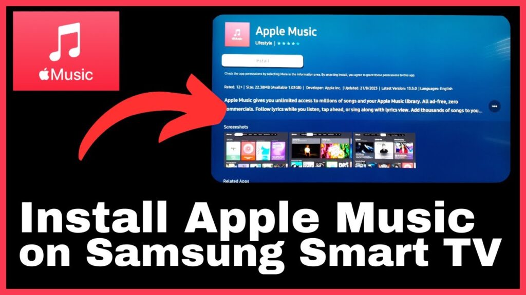 How to Install Apple Music on Samsung Smart Tv