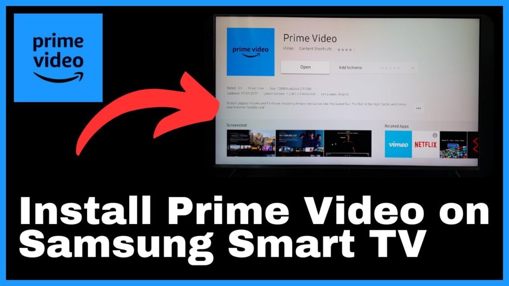 How to Install Prime Video on Samsung Smart TV