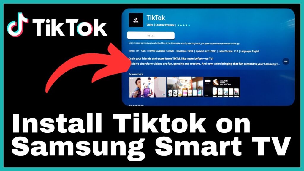 How to Install TikTok on Samsung Smart Tv