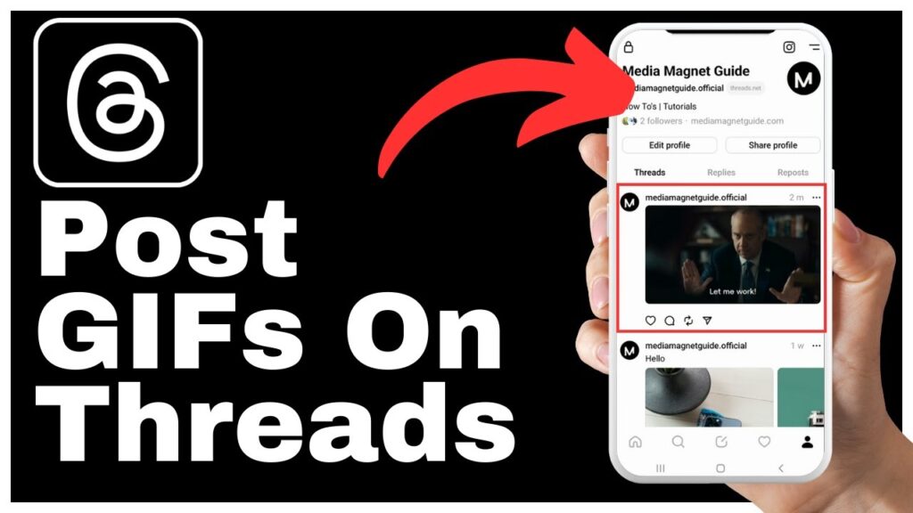 How To Post GIFs On Threads App