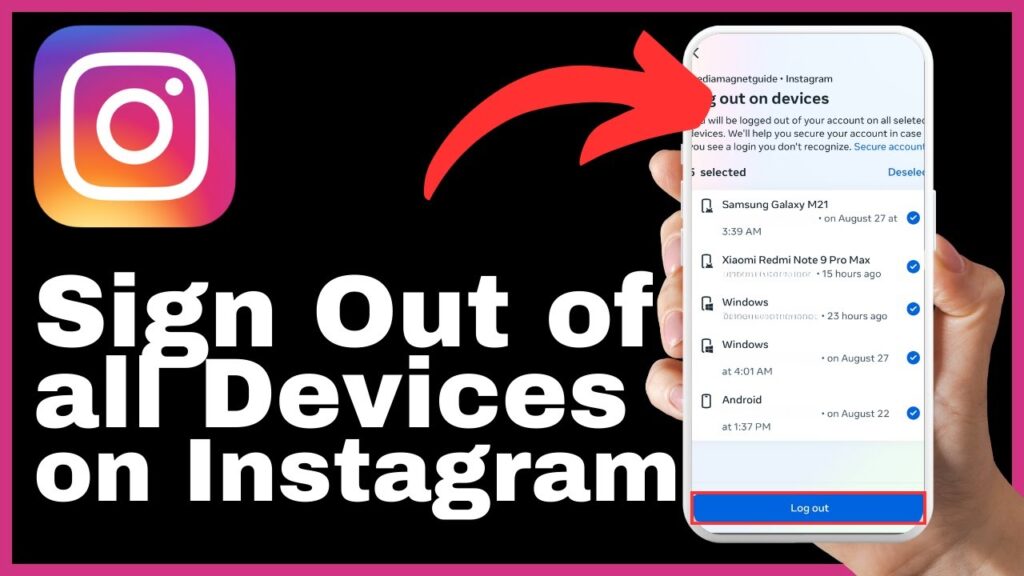 How To Sign Out Of Instagram On All Devices