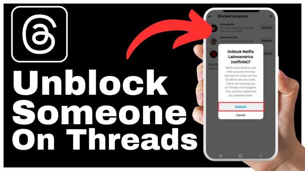 How To Unblock Someone On Threads