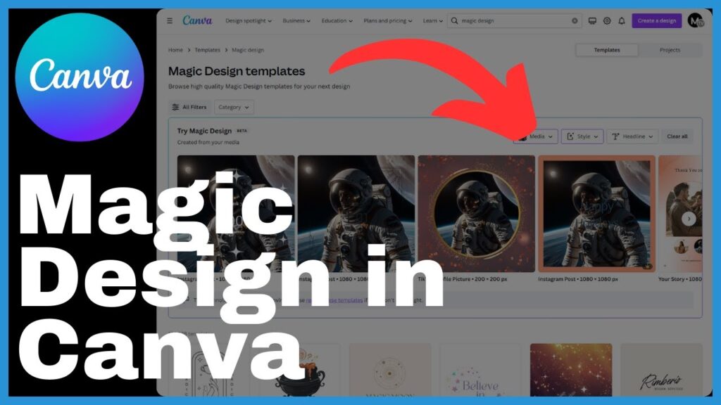 How To Use Magic Design In Canva