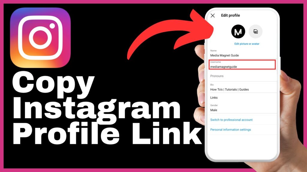 How to Copy Instagram Profile Link