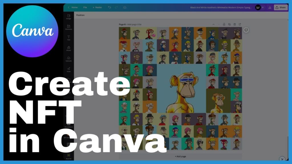 How To Create NFT In Canva