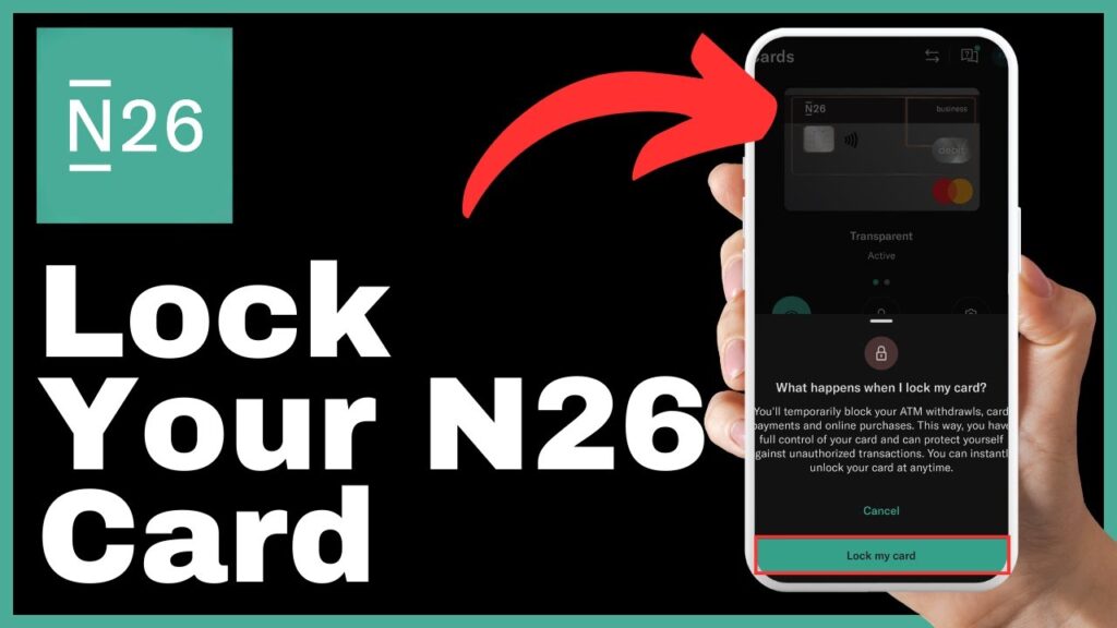 How to Lock Your N26 Card