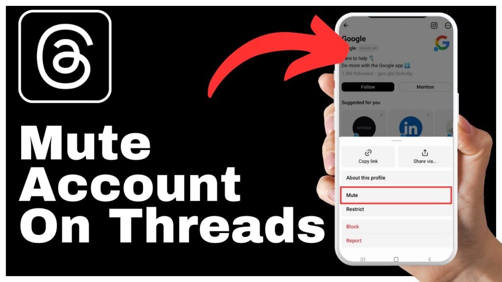 How To Mute An Account On Threads