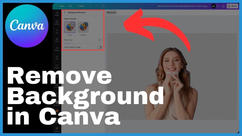 How To Remove Background In Canva