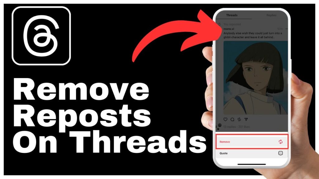 How To Remove Reposts On Threads