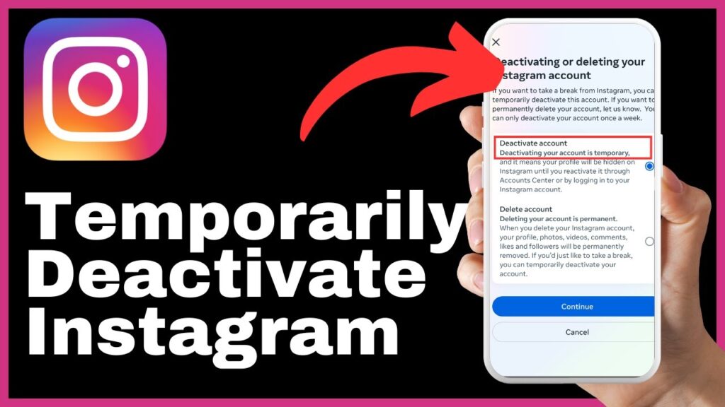 How To Temporarily Deactivate Your Instagram Account