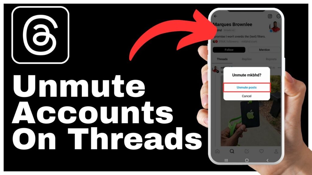 How To Unmute Accounts On Threads