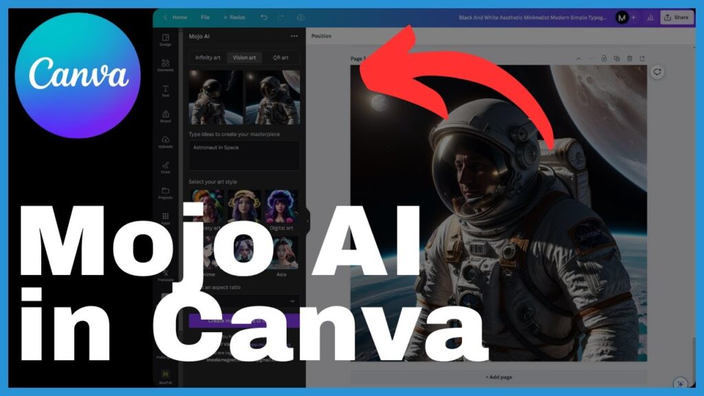 How To Use Mojo AI In Canva