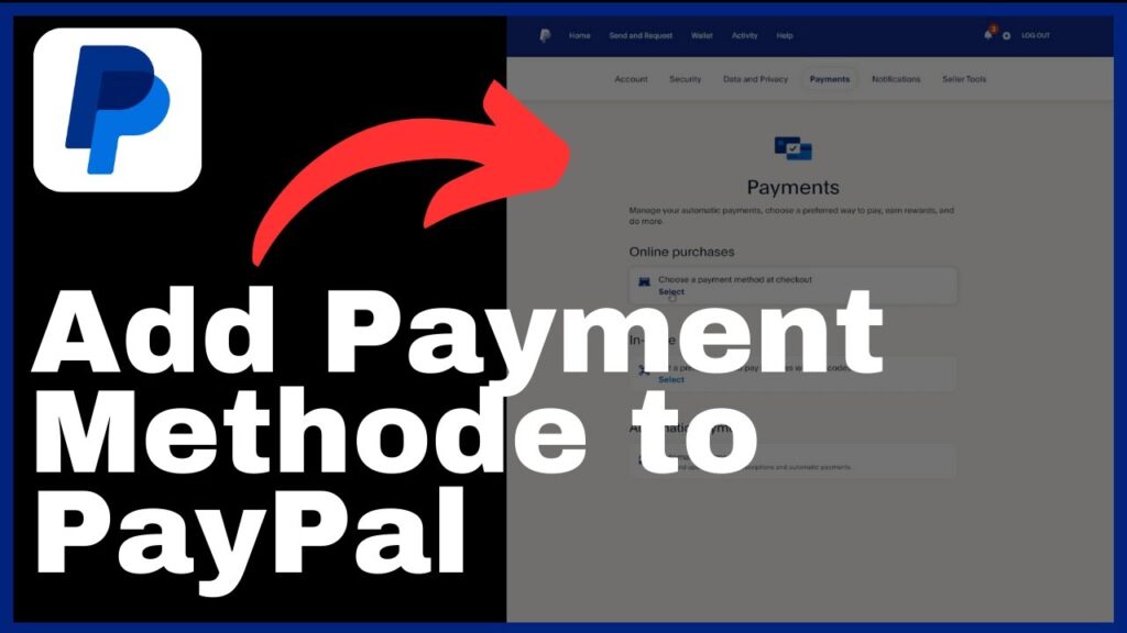 How to Add a Payment Methode to PayPal