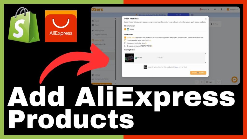How to Add AliExpress Products to Shopify