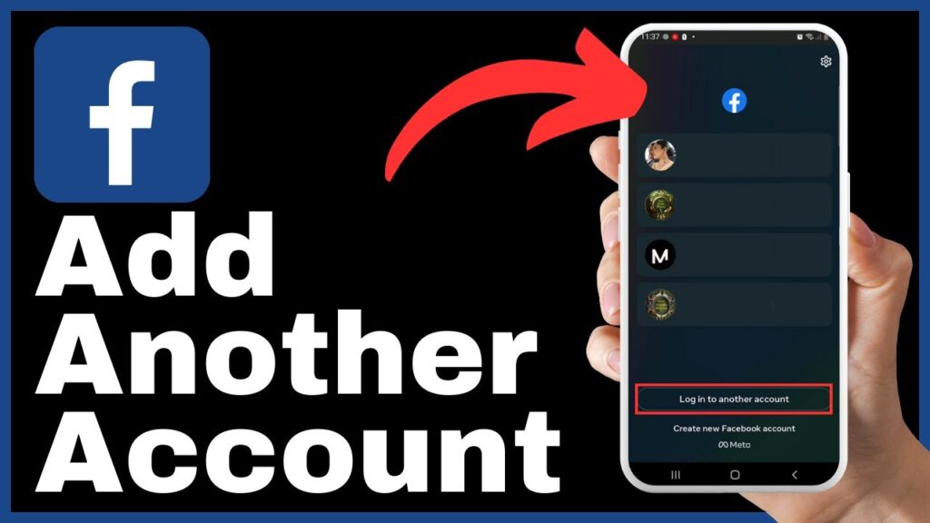 How to Add Another Account on Facebook