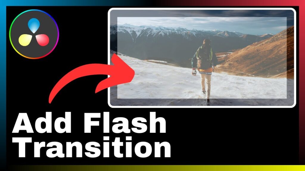 How to Add Flash Transition in DaVinci Resolve