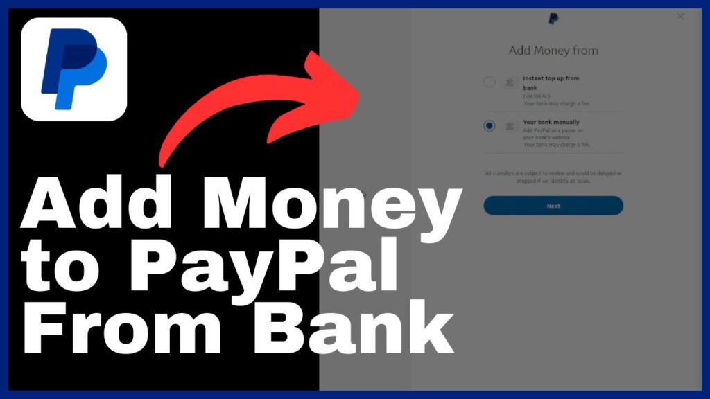 How to Add Money to PayPal From Bank Account