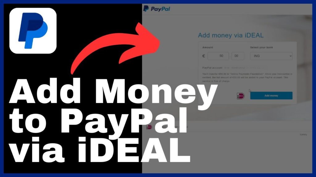 How to Add Money to PayPal via iDeal