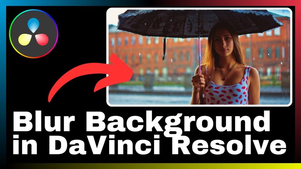 How to Blur Background in DaVinci Resolve