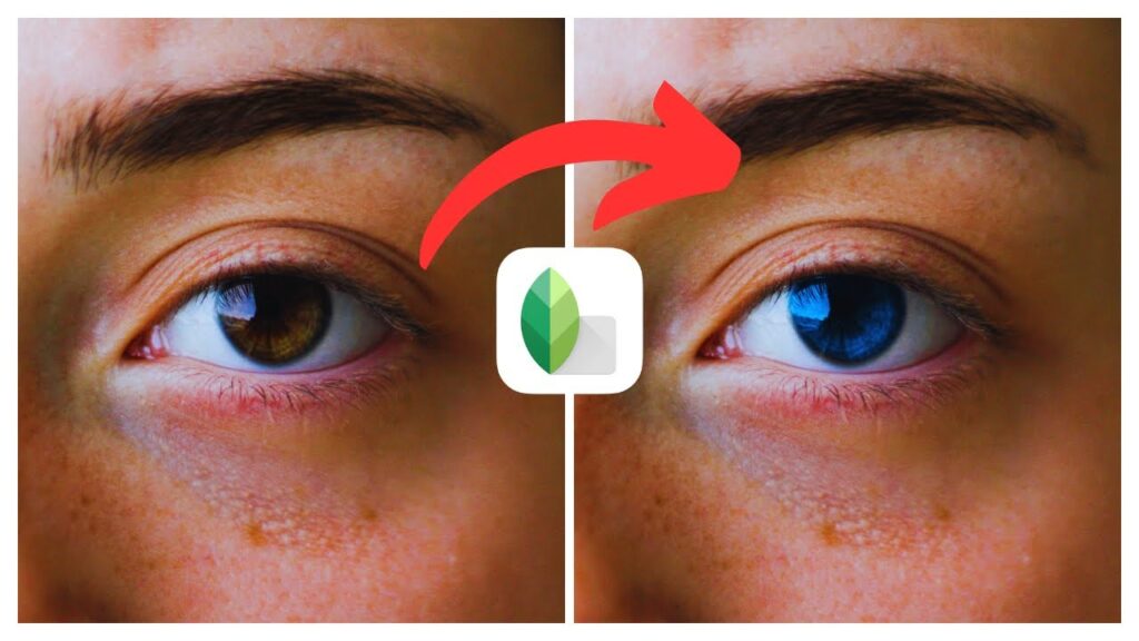 How to Change the Color of Your Eye in Snapseed | (iOS  Android)