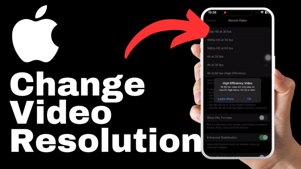 How to Change the Video Recording Resolution on iPhone 15