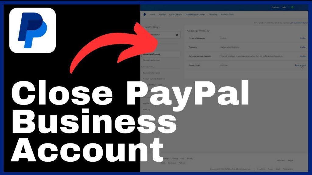 How to Close PayPal Business Account