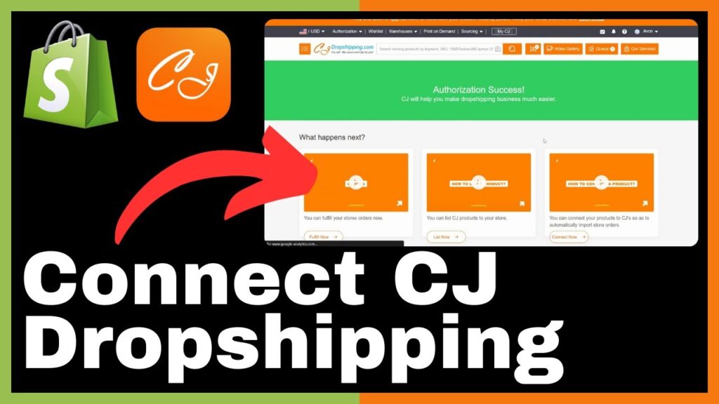 How to Connect CJ Dropshipping to Shopify