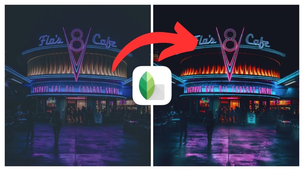 How to Create Night Light Effect in Snapseed | (iOS  Android)