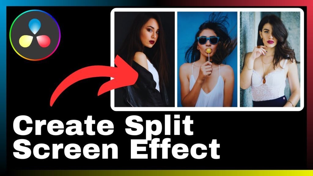 How to Create Split  Screen Effect in DaVinci Resolve