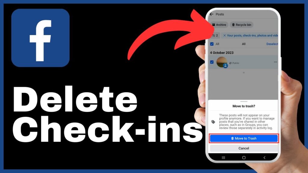 How to Delete Check-ins On Facebook