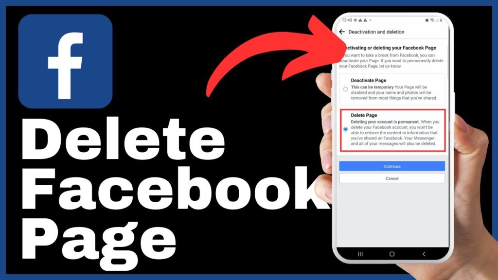 How to Delete Facebook Page