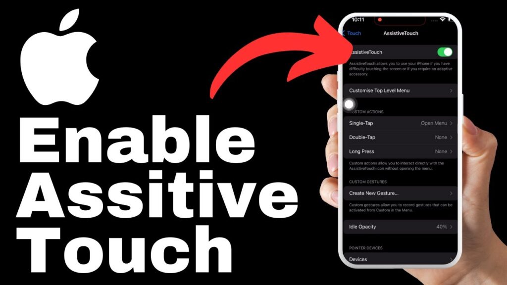 How to Enable Assistive Touch That Missing on iPhone 15