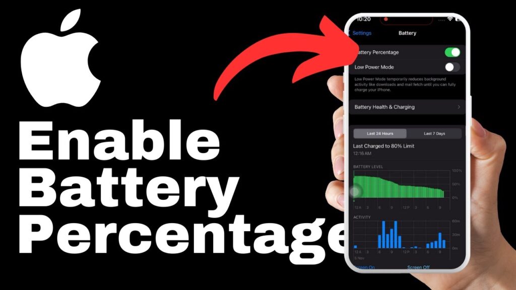 How to Enable Showing Battery Percentage on iPhone 15