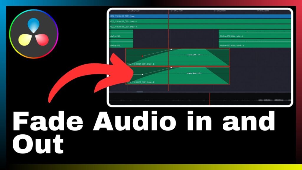 How to Fade Audio in and Out in DaVinci Resolve