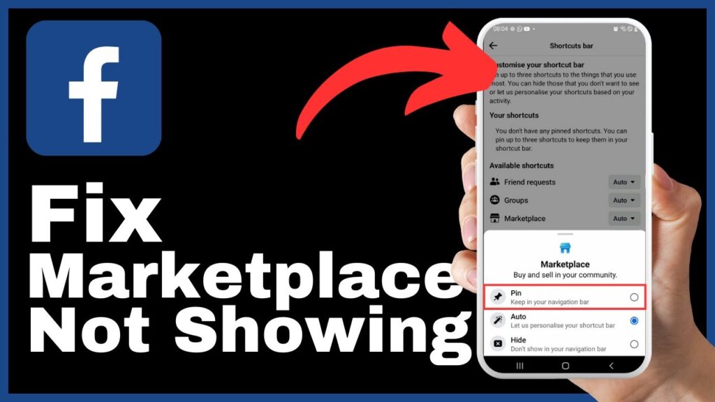 How to Fix Facebook Marketplace Not Showing