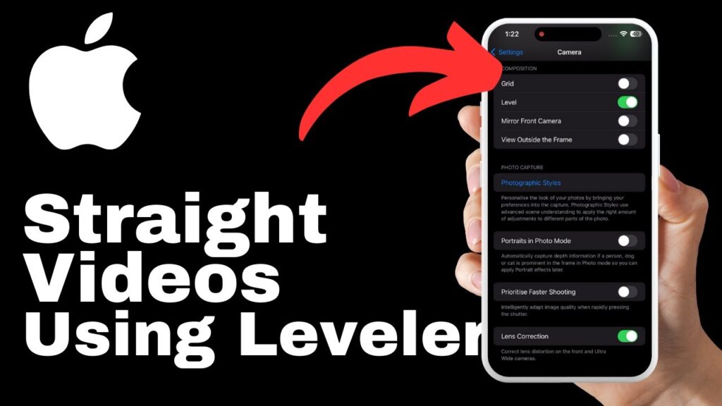 How to Get Perfect Straight Videos Using Leveler on iPhone 15