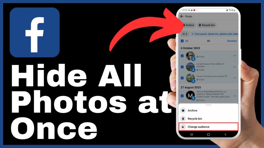 How to Hide All Facebook Photos at Once