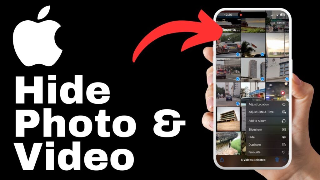 How to Hide Photo  Video Completely From Your iPhone 15