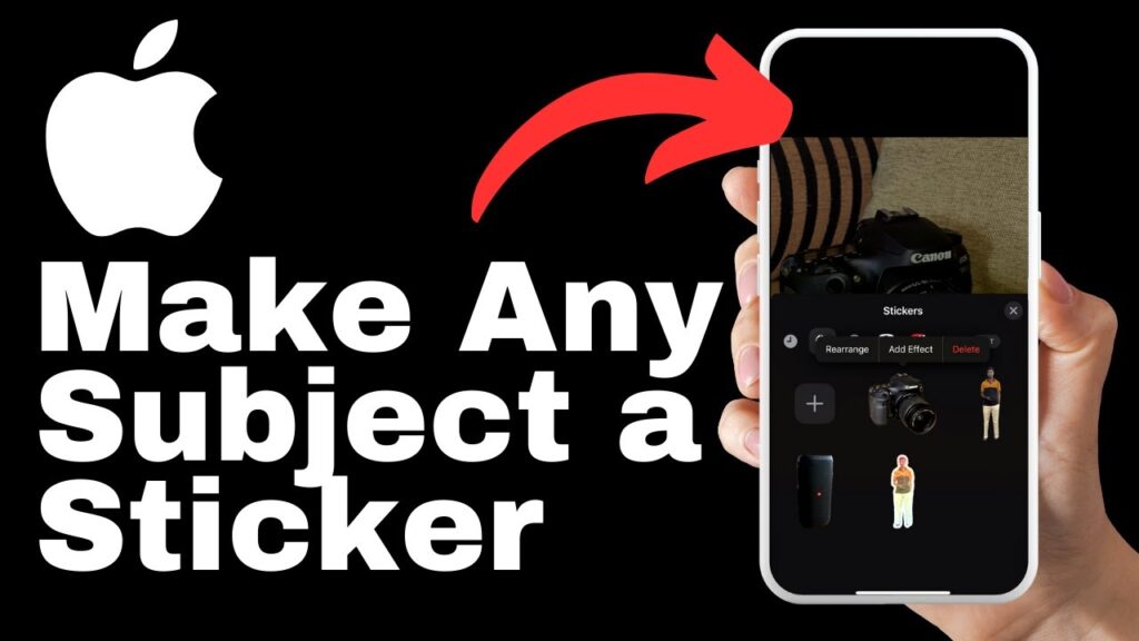 How to Make Any Subject Into a Sticker in iPhone 15