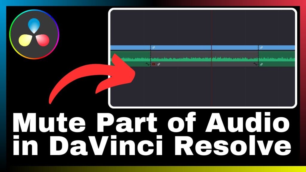 How to Mute Part of Audio in DaVinci Resolve