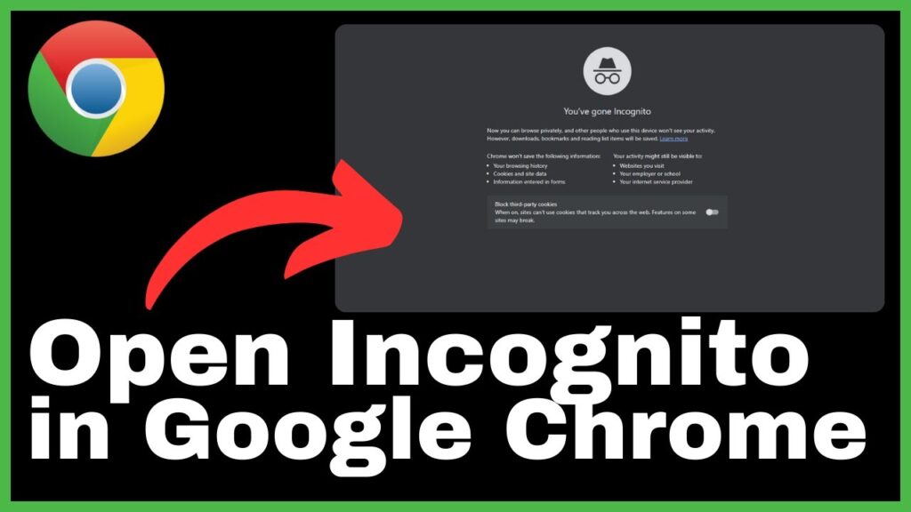 How to Open Incognito Mode in Google Chrome