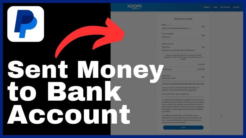 How to Send Money From PayPal to Bank Account