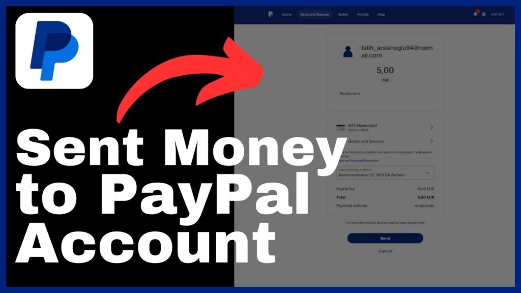 How to Send Money to a PayPal Account