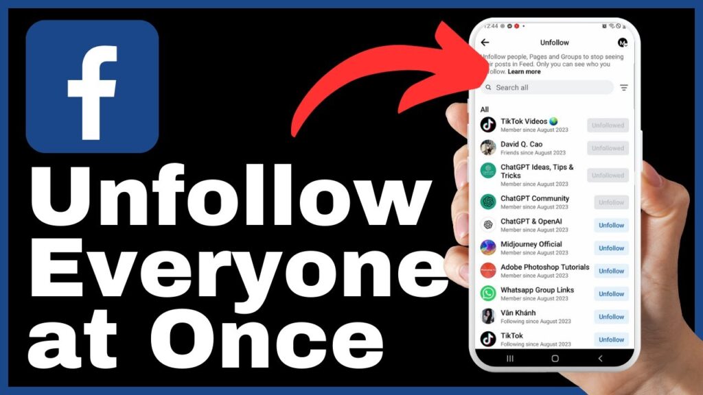 How to Unfollow Everyone on Facebook at Once