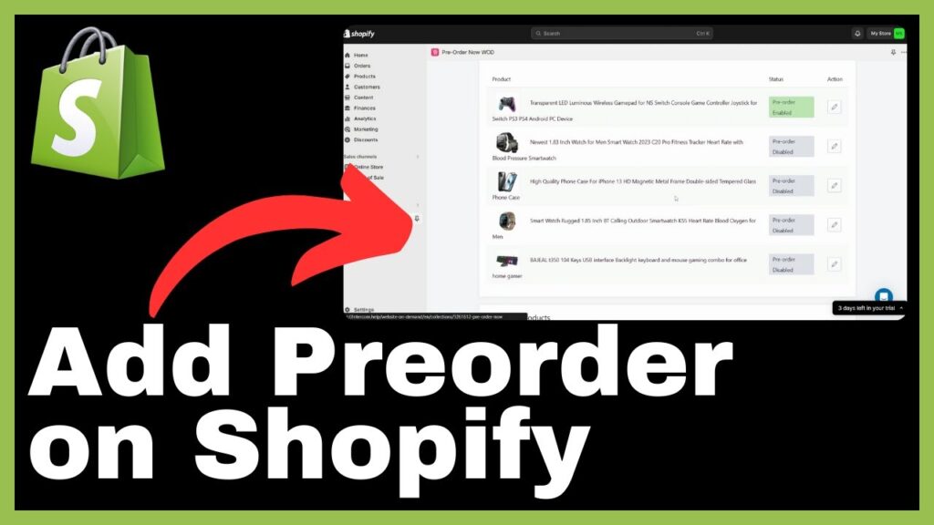 How to Add Preorder in Shopify